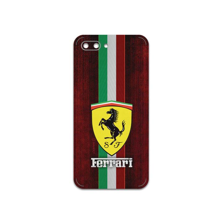 برچسب پوششی ماهوت مدل Ferrari مناسب برای گوشی موبایل آنر 10 MAHOOT Ferrari Cover Sticker for Honor 10